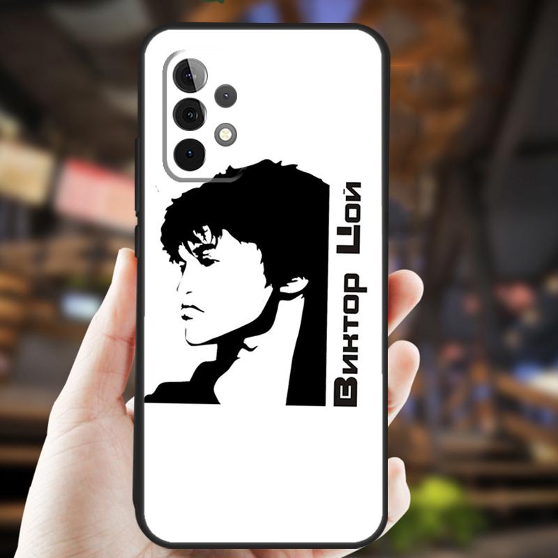 Чехол Viktor Tsoi для Samsung Galaxy A34 A06 A05 A32 A16 A55 A36 A26 A54 A14 A22 A52 A35 A15 A53 A13 A56