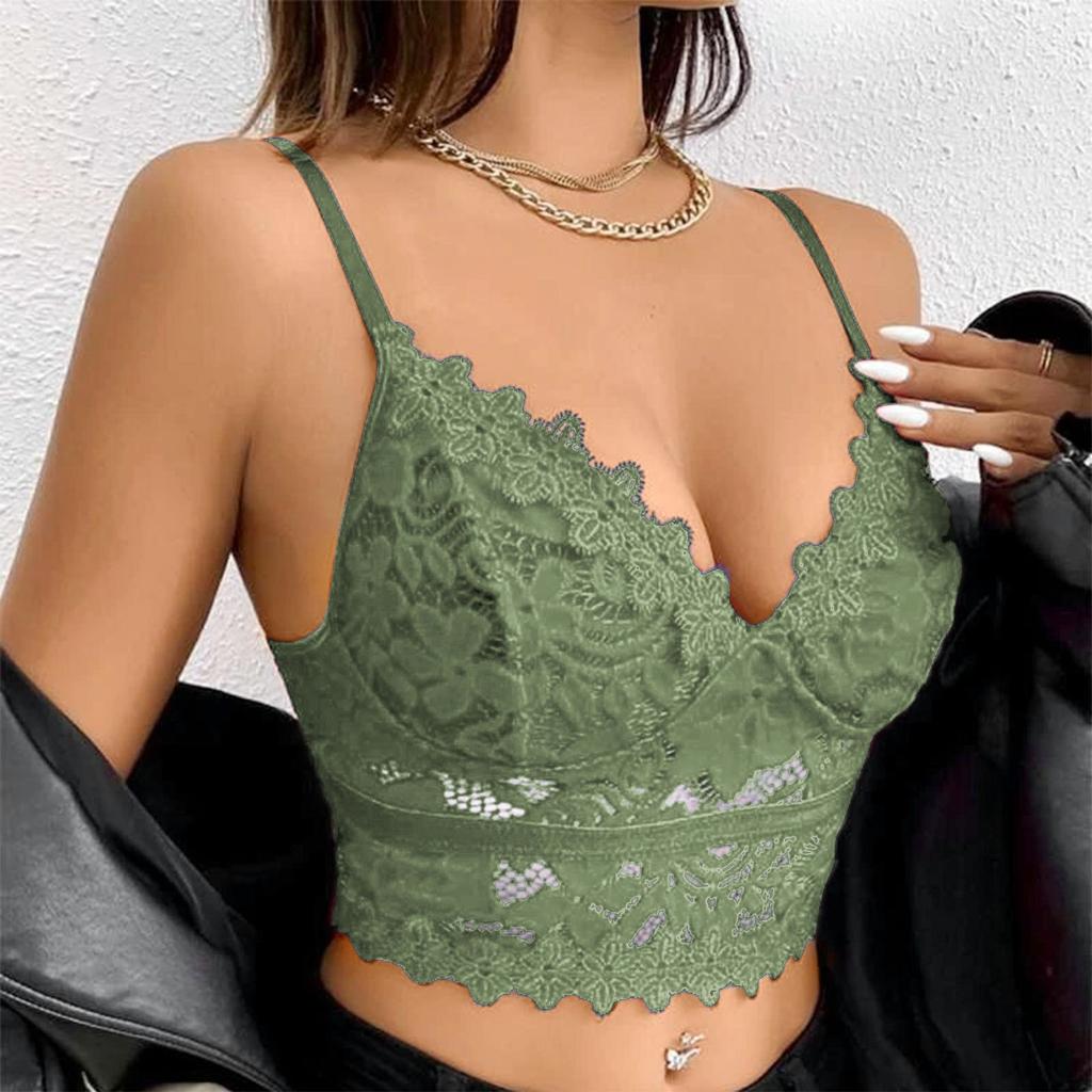 Женское эротическое белье, сексуальный кружевной бюстгальтер с глубоким V-образным вырезом и нагрудником