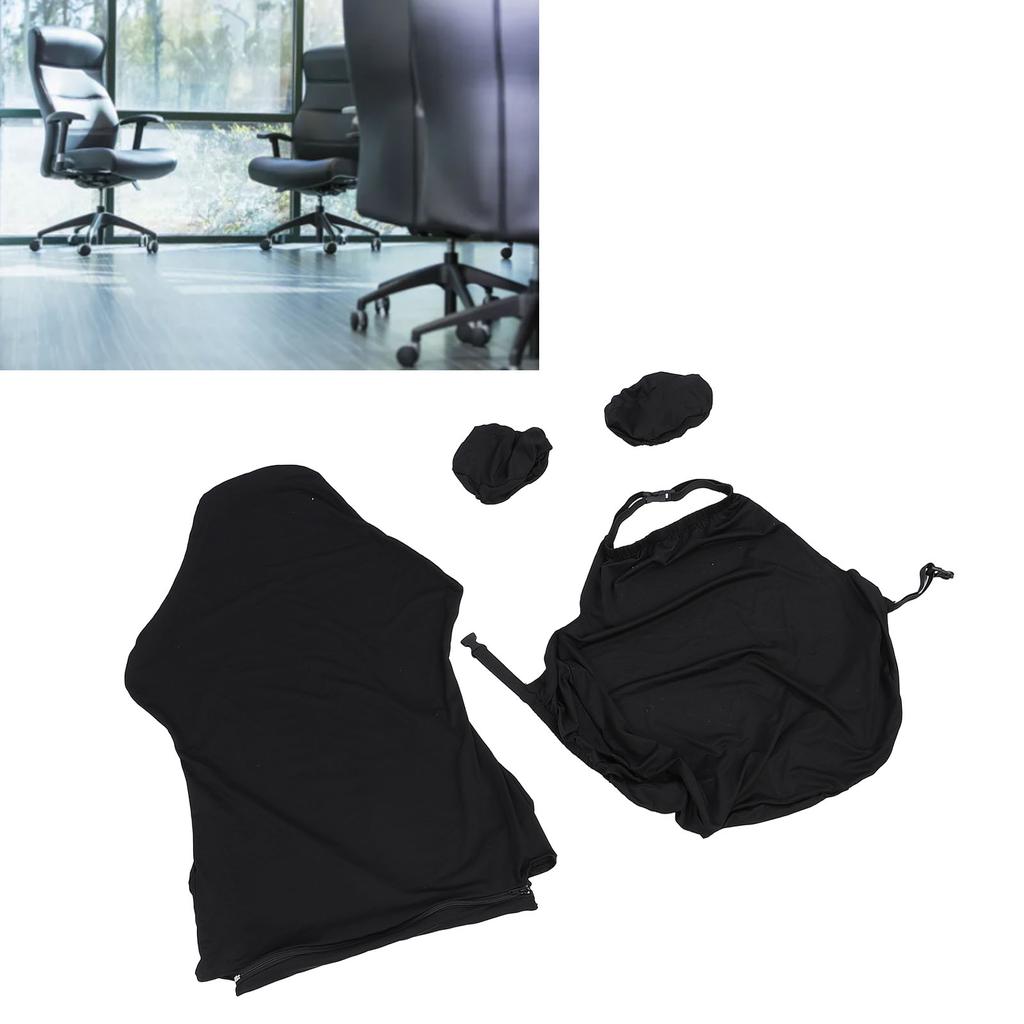 Чехол для игрового кресла, чистый цвет, моющийся, эластичный, полиэстеровый чехол для игрового кресла для ежедневного использования