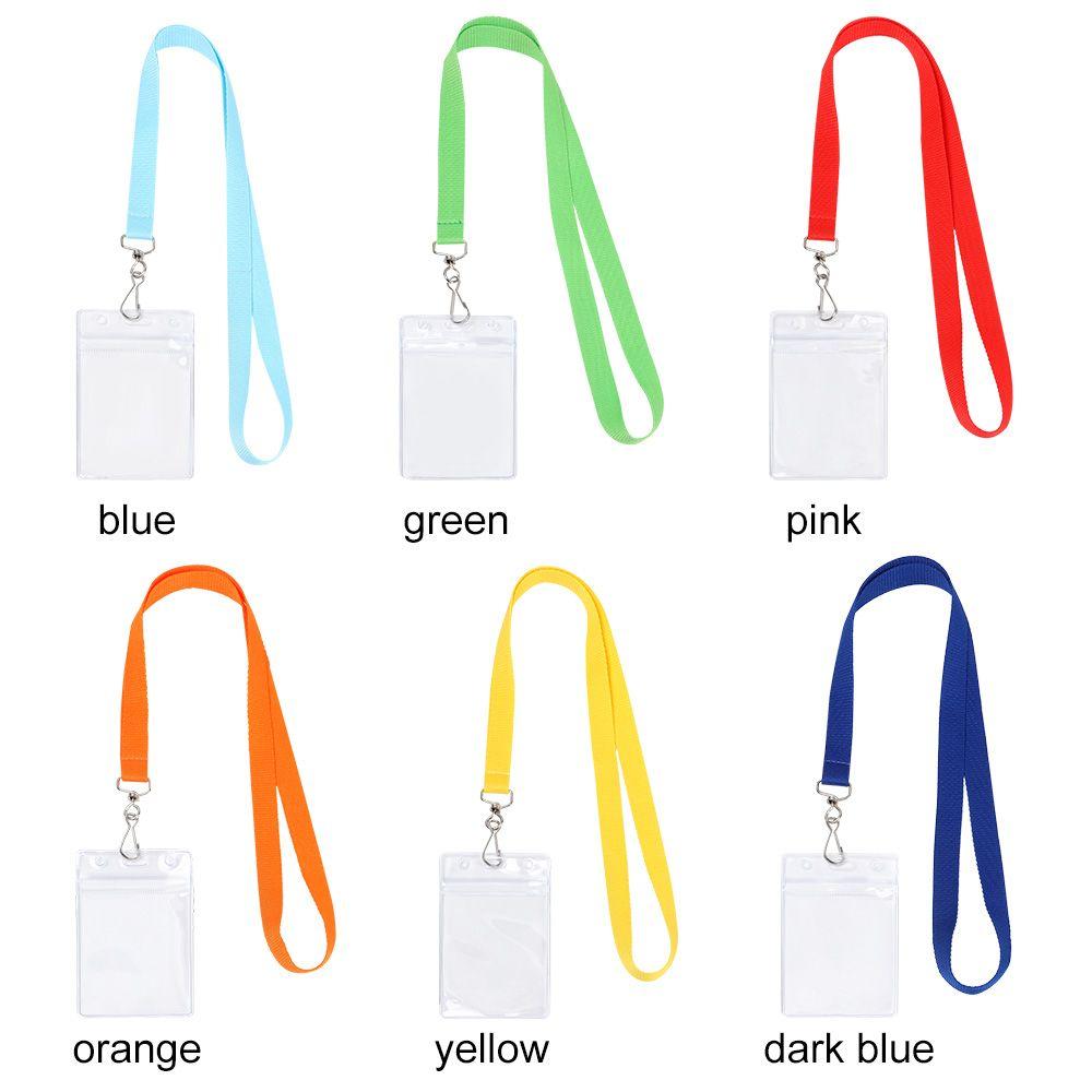 Красочные школьные канцелярские принадлежности чехол для бейджа протектор для карт держатель для удостоверения личности держатель для карт