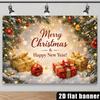 1Pcs Golden Snowflake Christmas New Year Decoration Background Winter Backdrop For Photo Studio Photo Booth Party