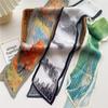 New Scarves Silk Scarves Women'S Spring And Autumn Season Long Decorative Professional Scarves Summer Thin Styles Paired With Shirts Stylish