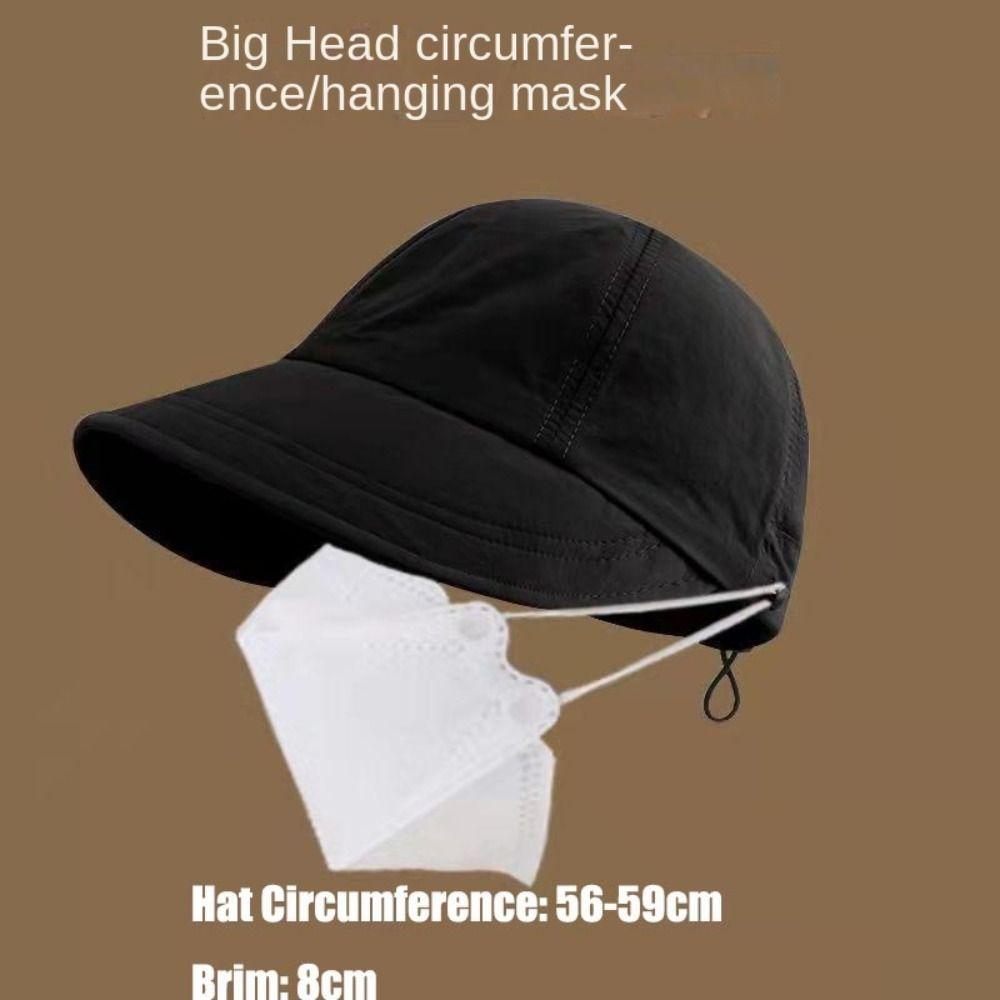 Складная широкополая шляпа от солнца с хвостиком, летняя быстросохнущая козырек, кепка рыбака, регулируемая женская шляпа от солнца, пляжная шляпа
