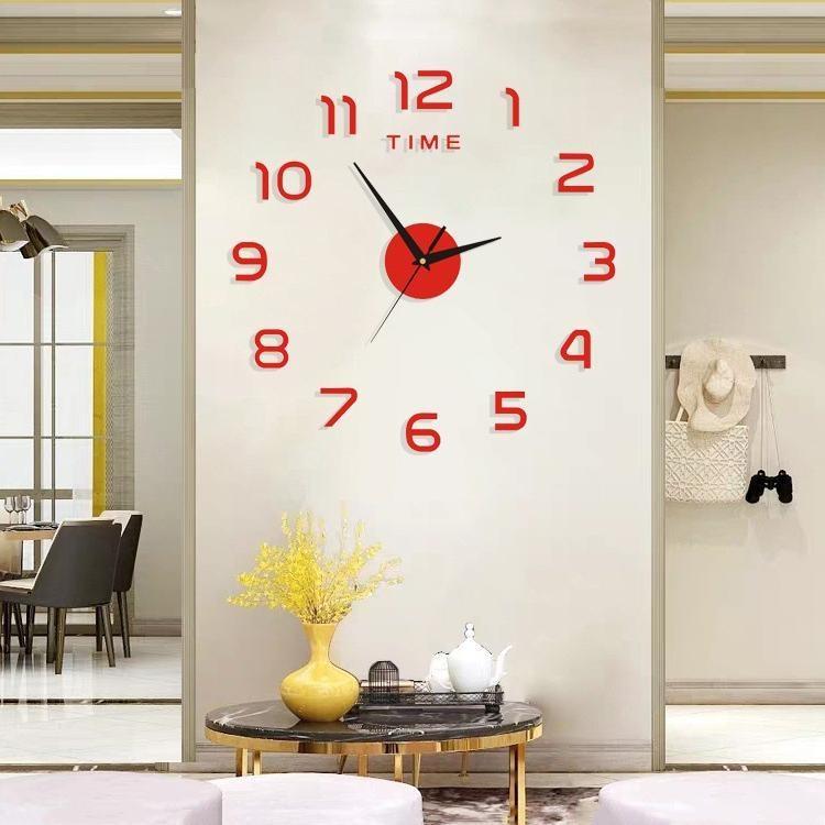 DIY Luminous Wall Clock, Mute, with Installation Accessories, Diameter 40cm