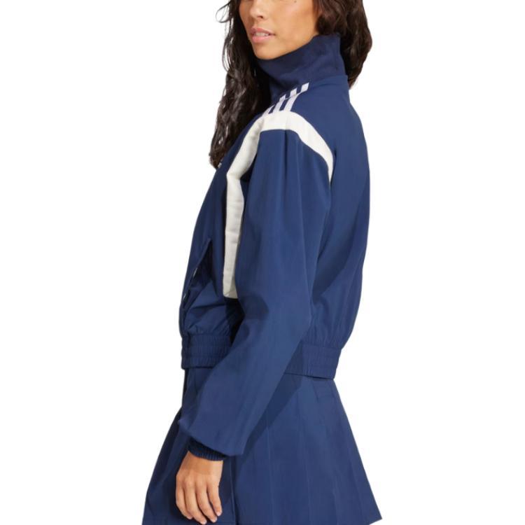 adidas Женская спортивная куртка Originals Mascotte Crop Синяя JY2809