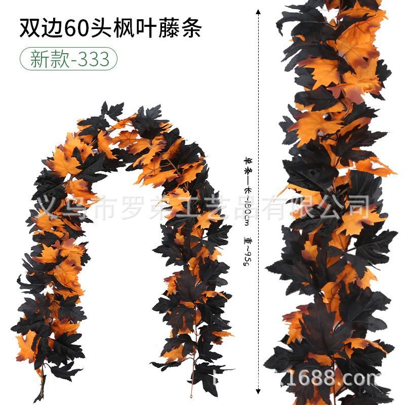 Artificial Maple Vine Decor Festival Thanksgiving Halloween Wedding Home Photography