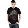 Spiral Direct Unisex Adult Gothic Serpent Back Print T-Shirt