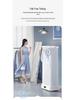 Midea Compact Foldable Clothes Dryer - Portable, Variable Frequency Air Dryer HBGD10M1