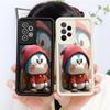 Soft Silicone Square Ladders Cartoon Pattern Full Cover Camera Protection Shockproof Case for Huawei Honor Xiaomi Redmi Samsung