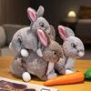 Toy Rabbit Plush Cartoon Stuffed Doll Animal Room Decoration Kids Cute Gift