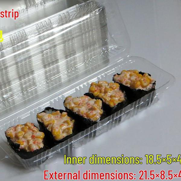 Коробки для еды на вынос: суши, утка по-пекински, фрукты, выпечка и мясной рулет, с резинкой - бесплатная доставка включена
