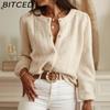 Autumn/Winter Women's Elegant Knitted Cardigan with Crochet Lace-Up Design, Long Sleeves and Single-Breasted Button-Up Sweater Coat