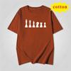 Fun Chess Chess Piece Printed Short Sleeve Tshirt Choose Your Chess Player Loose Tshirt