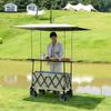Foldable Camping Cart with Lift Table