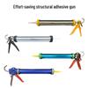 Aluminum Alloy Manual Caulk Gun - Labor-Saving Structural Adhesive Tool for Household Use