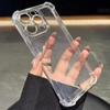 Luxury Glitter Bling Transparent Silicone Case for iPhone 16 15 14 13 12 11 Pro Max Plus X XR XSMax 16E Plating Airbag Shockproof TPU Cover