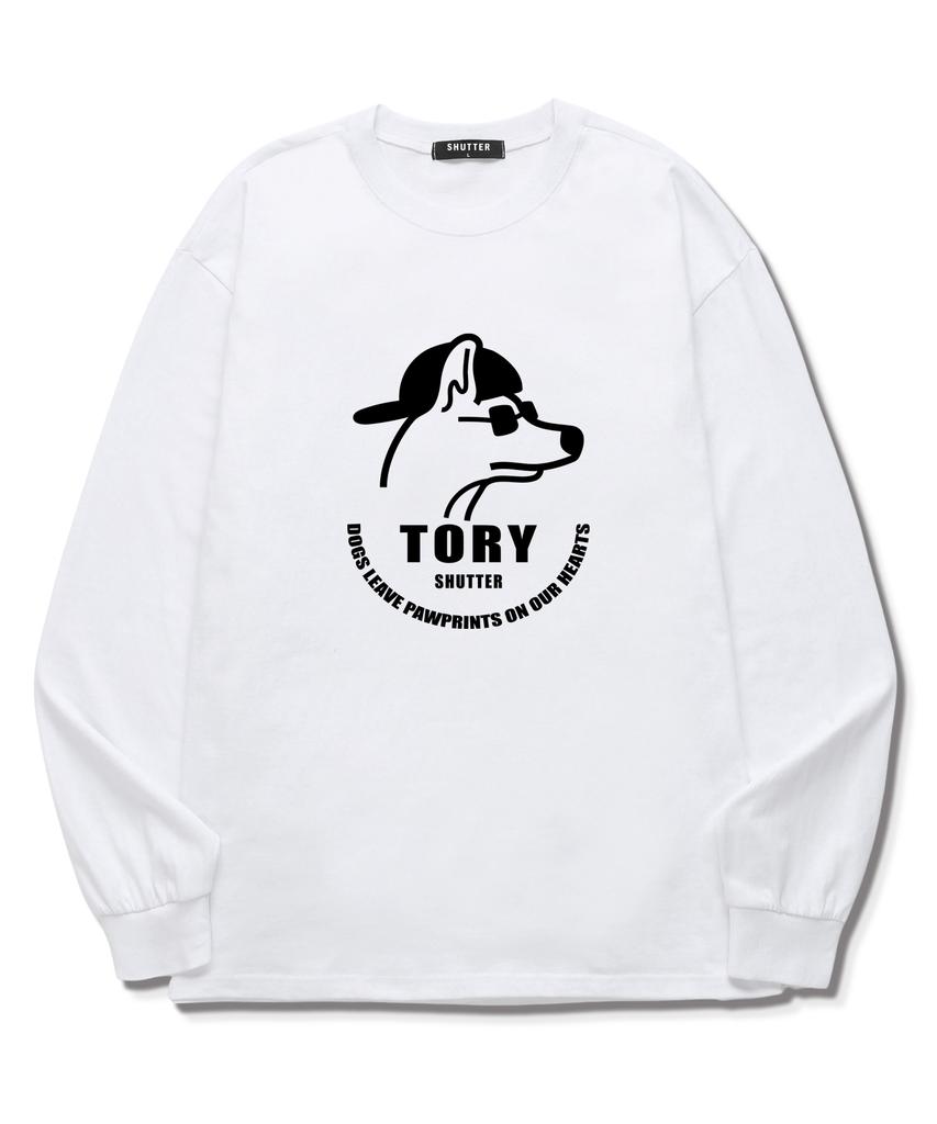 РУБАШКА Tory Логотип Длинный рукав (Sls010) белый