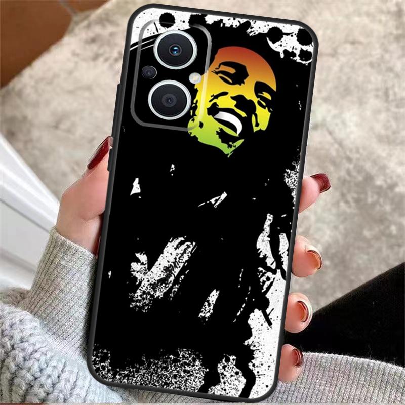 Bob Marley Quotes Rasta Reggae Back Cover For OPPO Reno 6 7 8 Lite 3 4 5 Z 2Z 8T OPPO Find X6 Pro X2 X3 Neo X5 Lite Case