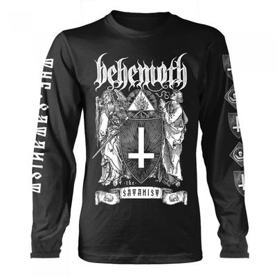 Behemoth Унисекс Взрослая Футболка с Длинным Рукавом The Satanist