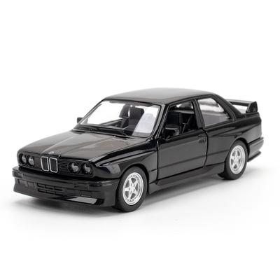 1/36 Модель игрушечной машины BMW M3 RMZ CiTY Миниатюрная классическая Свободные колеса Оттягивающаяся Литая из сплава Коллекция Подарок для детей Мальчик Ребенок