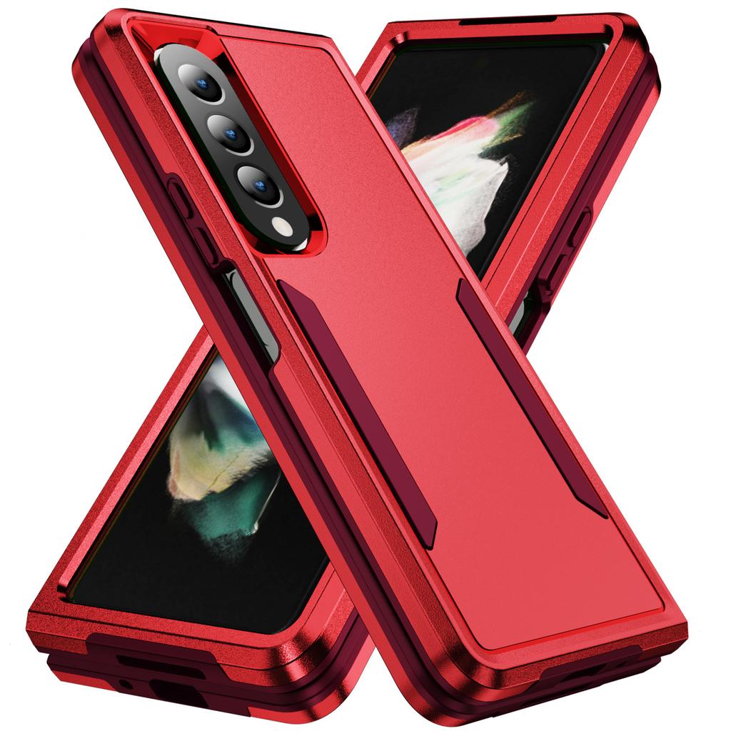 Двухцветный для складного телефона Samsung ZFold4 Galaxy Z Fold5 Пионерский противоударный импортный