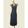 French Simplicity A- Line Dress Thread High Elastic Round Neck Sleeveless Inner Match Silm Knitting Dress