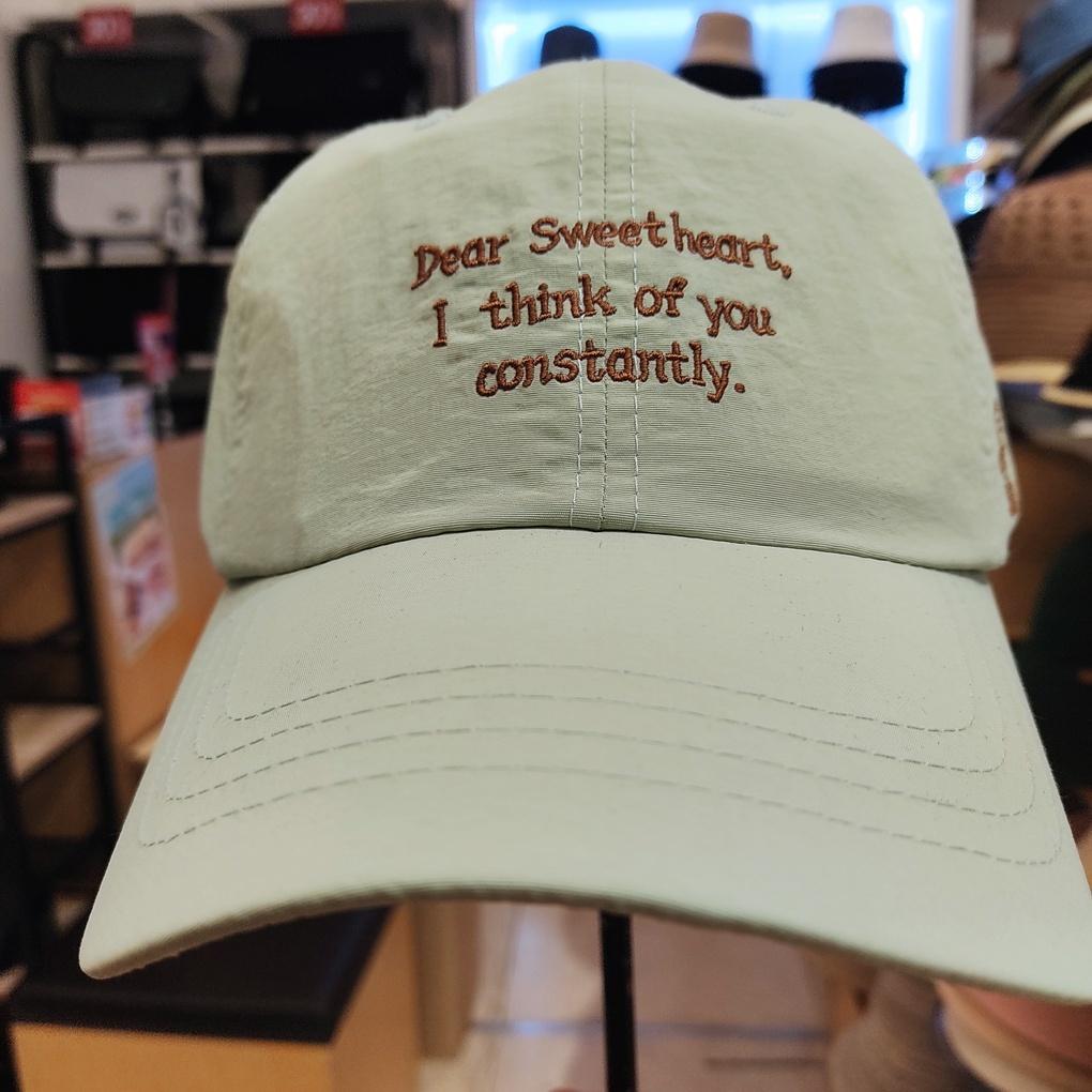 Capten Snoopy (Authentic) Love Lettering Ball Cap PND2UCW019