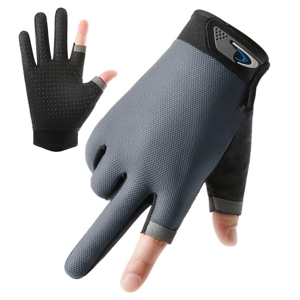 Sports Fitness Touchscreen Half-finger Mitte Cycling Gloves Driving Fishing Mitte Fishing Gloves