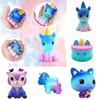 Fun And Relaxing Squishy Unicorn Fast-recovering Cartoon Design Multiple Colors