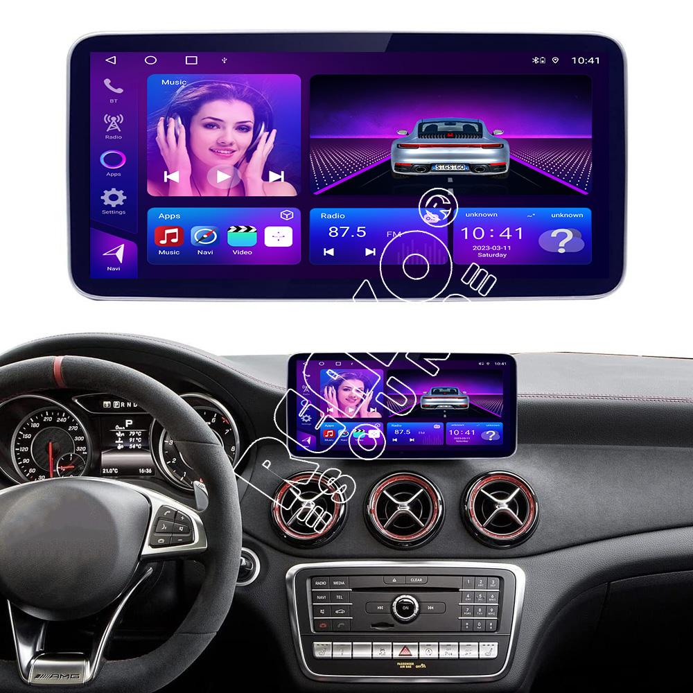 12,3-дюймовый автомобильный Android CarPlay Авто Радио Стерео Видеоплеер навигация GPS 2 din Универсальный мультимедиа для 2 DIN 9-дюймовая рамка
