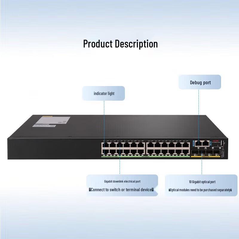 H3C S5560-28S-EI-G 24-Port Gigabit Layer 3 Core Switch