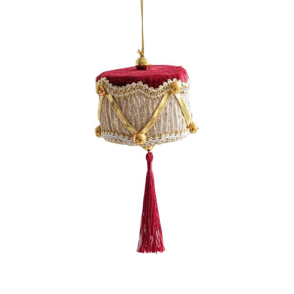 Velvet Christmas Hot Balloon Pendant Xmas Tree Hanging Ornaments Festive Holiday Decorations