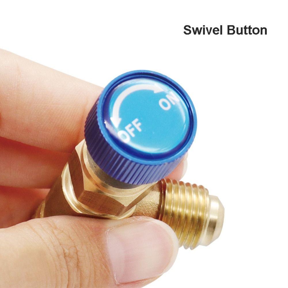 R410a R22 Safety Valve Adapter Non-freezing hand Liquid Adapter Air Conditioning Valve Universal