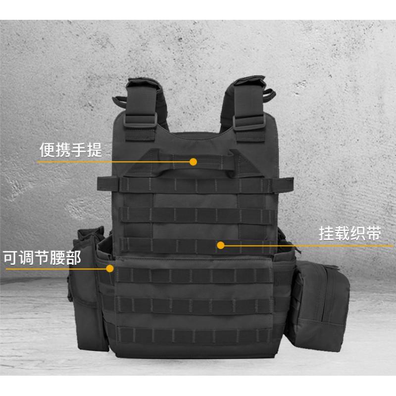 Breathable Camo Tactical Vest Cycling Protective Gear Outdoor CS Game Anti-stab Insert Plate Jacket