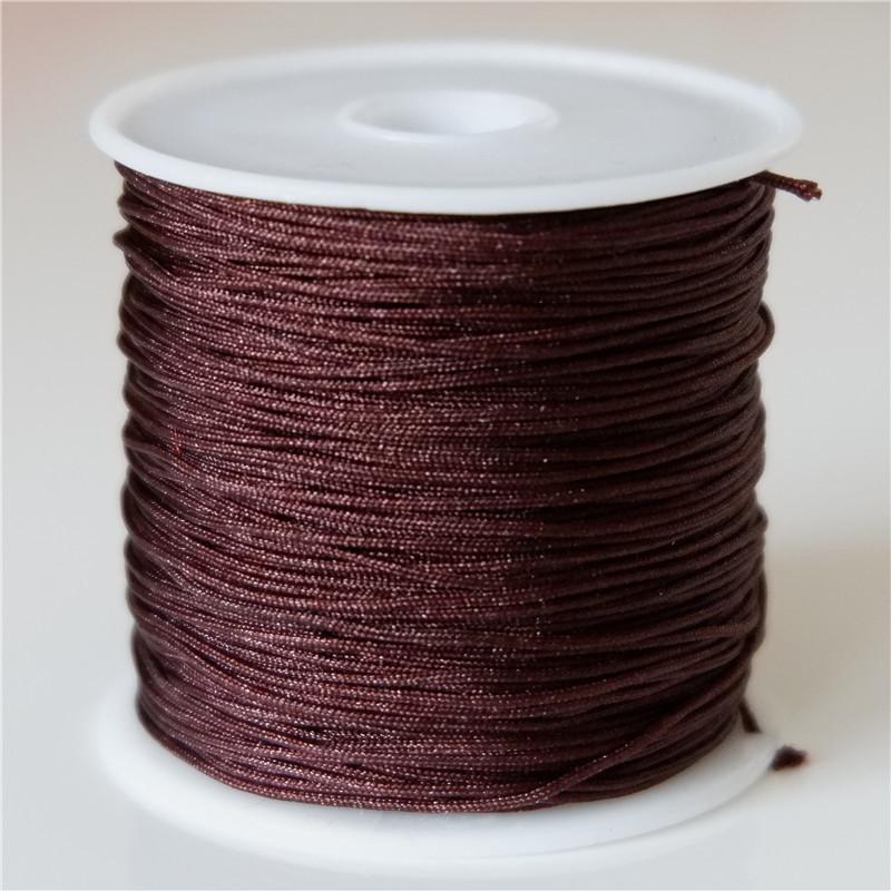 Тайваньская нефритовая линия №. 72 Нефритовое ожерелье Веревка плетеная нить Сделай сам ручная работа Китайский узел нить около 45 метров