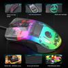 A867 Macro Programming Gaming Mouse RGB Backlight Wired 7-Key Matte Texture Multiple Lighting Modes