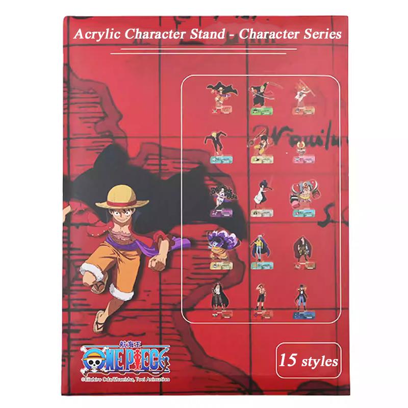 1 шт. Официально лицензированный акриловый стенд с персонажем One Piece, слепой бокс – Декоративный настольный коллекционный предмет и подарок с атрибутикой аниме.