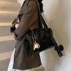 Retro Large-Capacity Underarm Bag Women'S Bag Trendy Simple Briefcase Shoulder Tote Bag