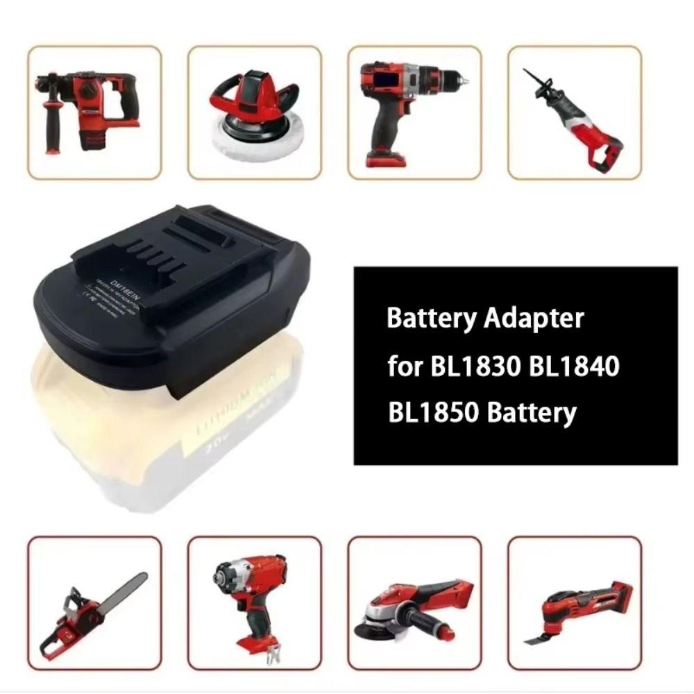 18V Li-ion Battery Battery Converter Lithium Electric Tool for BL1830 BL1840 BL1850 Battery