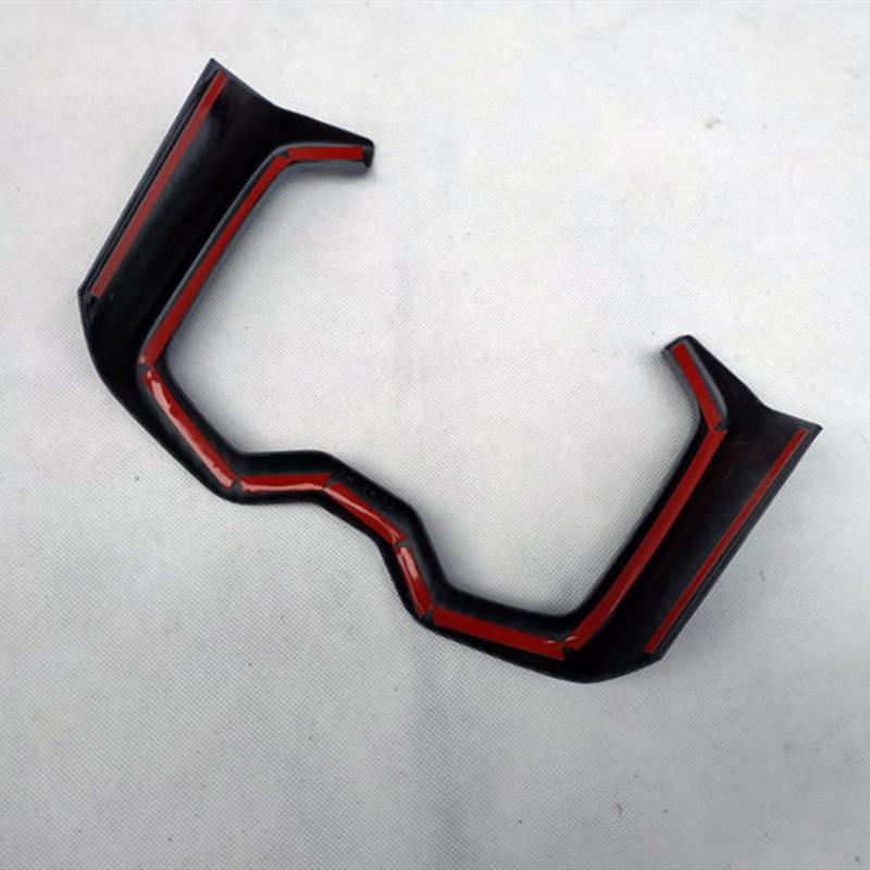 Interior Front Water Cup Holder Protection Cover Trim for Toyota Rav4 Xa50 Car Accessories Imitation Carbon Fiber
