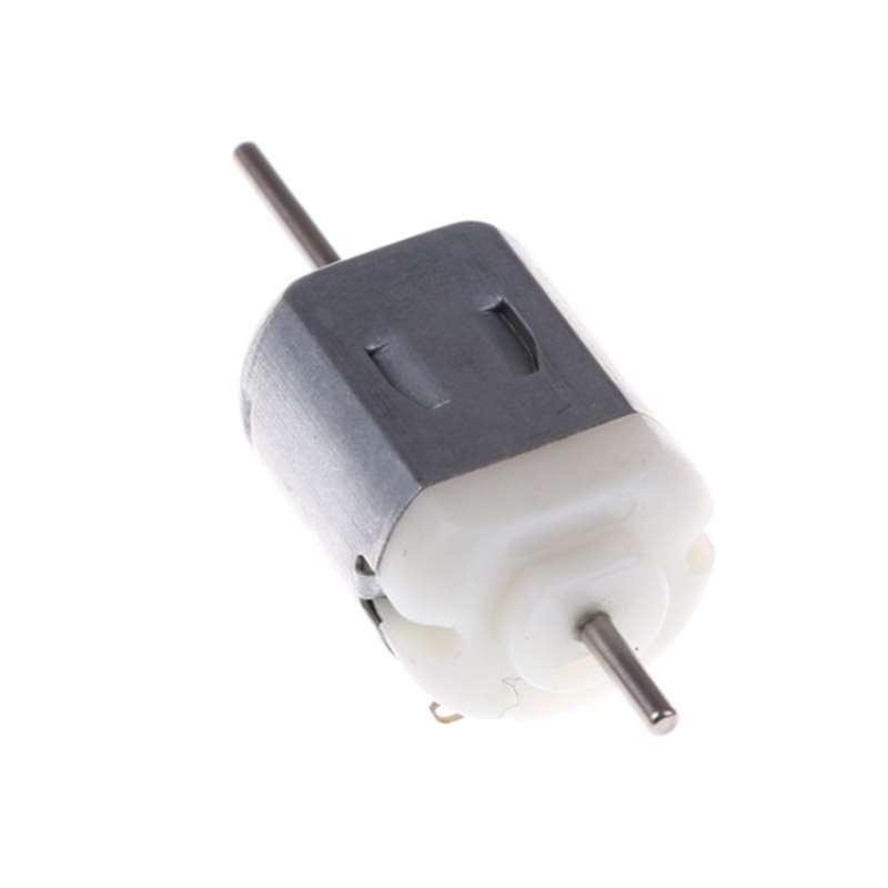 4 шт./компл. 130 двойной выходной вал двигатель постоянного тока игрушечный автомобиль 130 электродвигатель DIY изготовление моделей