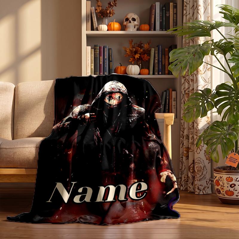 Dead by Daylight Custom Flannel Blankets Soft Warm Cozy Throws for Home Decor Holiday Gifts