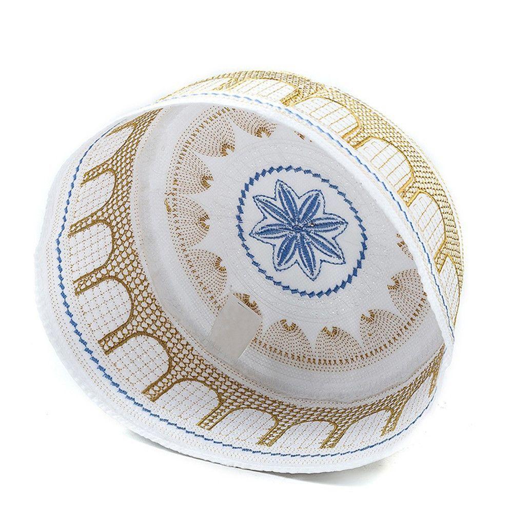 Fashion Saudi Arabian Cotton Prayer Hat India Caps Musliman Turban Muslim Hat