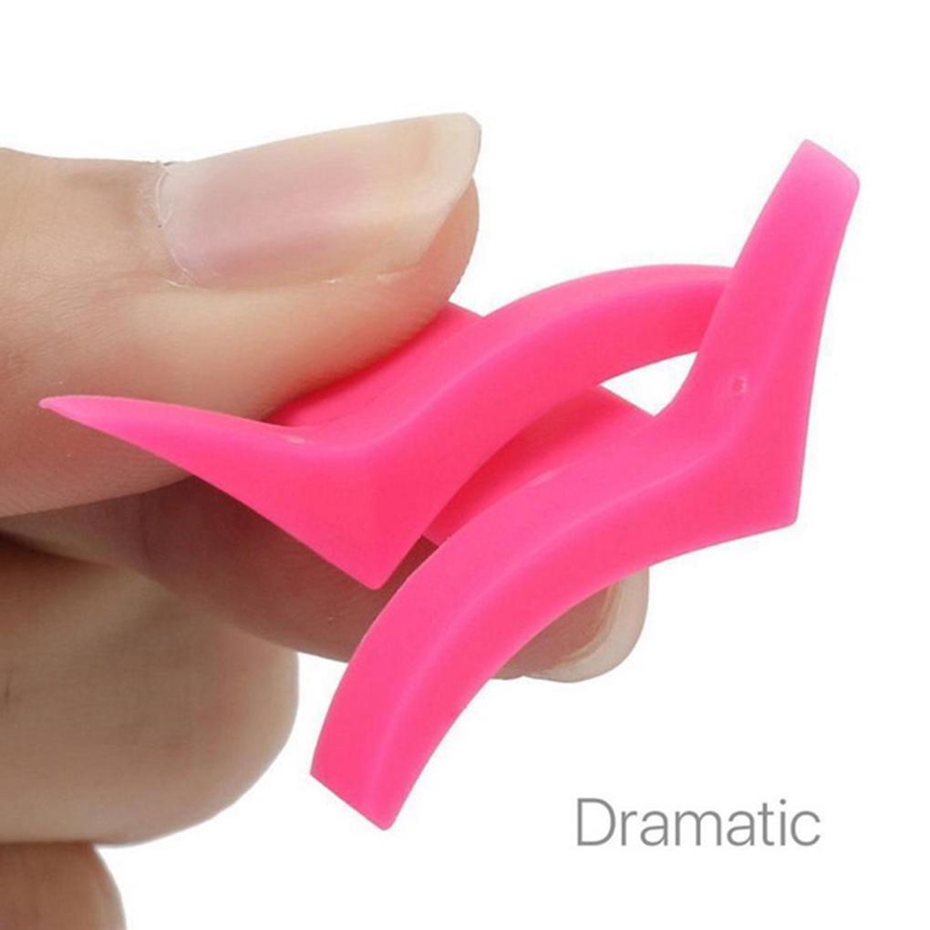 BGVfive Силиконовый шаблон для подводки глаз, штамп, форма крыла, штамп для ресниц