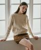 SWEET SOUP Cable Emblem Point Knit (Wbblkf3)