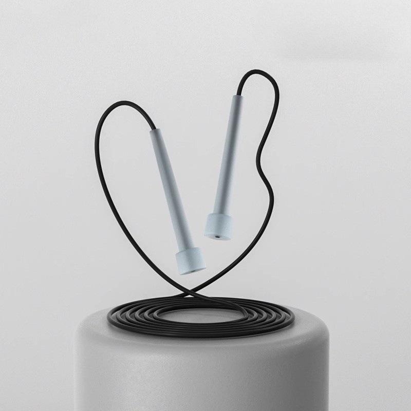 Прозрачная скакалка Ультралегкая скоростная скакалка для детей Мини-ручка из АБС-пластика с зажимом-фиксатором Повышенная эффективность прыжков благодаря физике