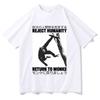 Reject Humanity Return To Monke T-shirt Cute Funny Meme Japanese Monkey Graphic Print Tshirt Men Cotton Oversized T Shirts