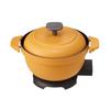 Recolte Electric Cooker, Co-Pot, 5-in-1 Cookware: Simmer, Stir-Fry, Steam, and Fry. Serves 1-2 People. 20cm Pot Size, 500W Low Power Consumption, Powe