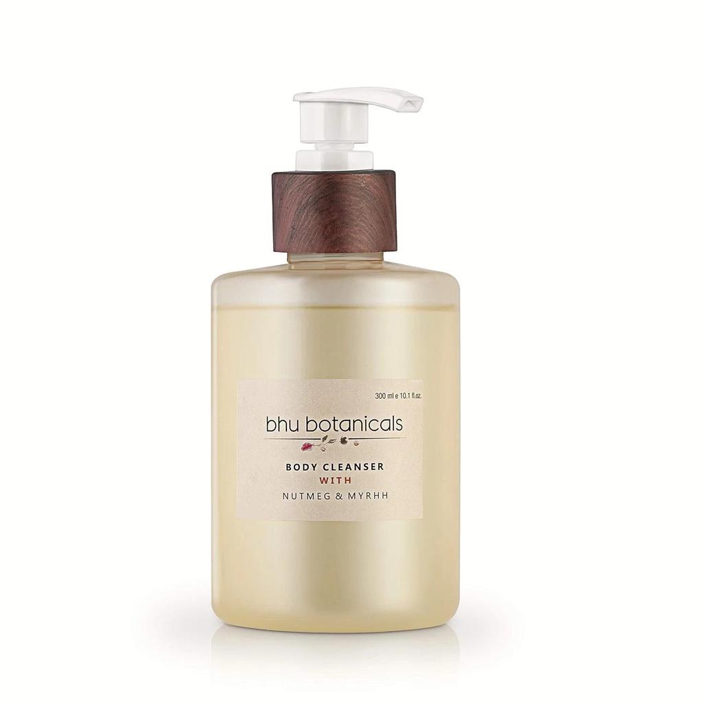 Bhu Botanicals Body Cleanser With Nutmeg, Myrhh 300ml