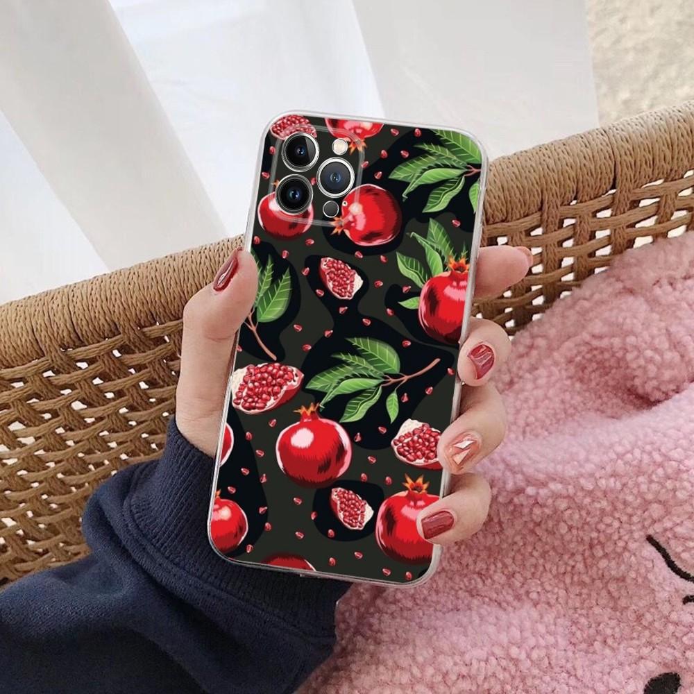 Летний Фруктовый Чехол Для Телефона iPhone 14 13 12 Mini 11 Pro XS Max X XR SE 6 7 8 Plus Мягкий Силиконовый Чехол